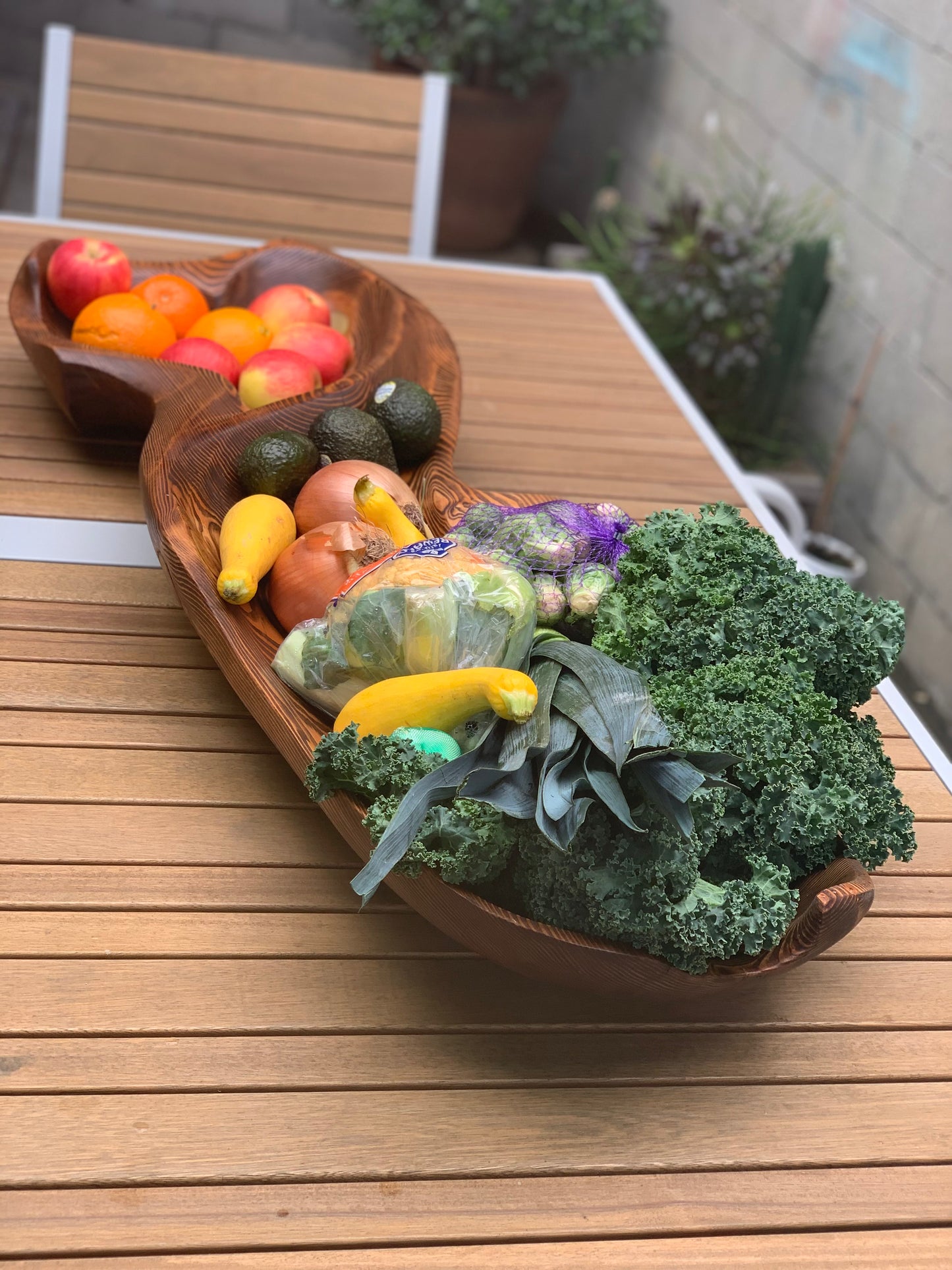 Wooden Centerpiece