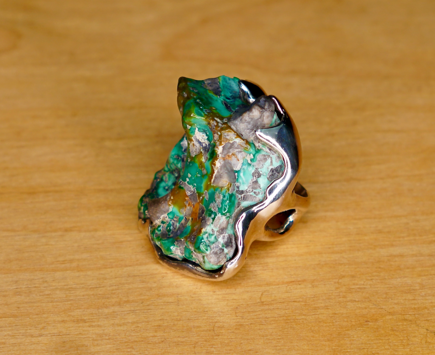 GREEN TURQUOISE RING