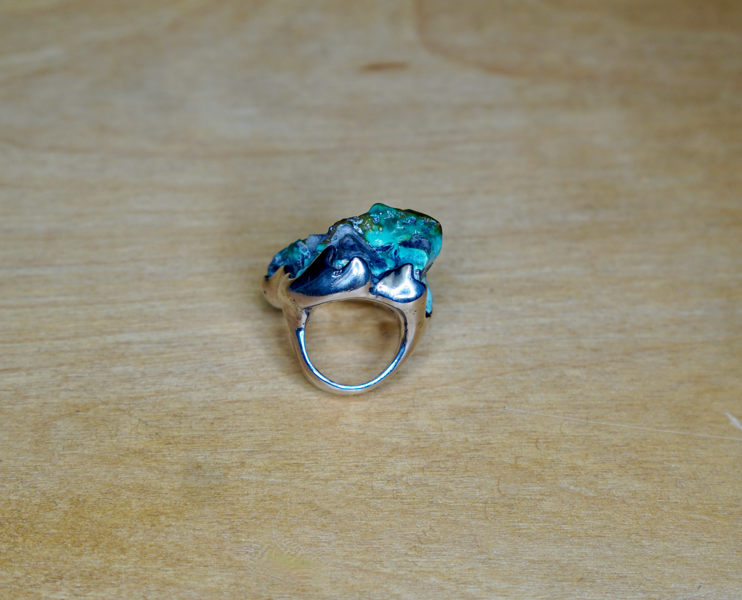 GREEN TURQUOISE RING