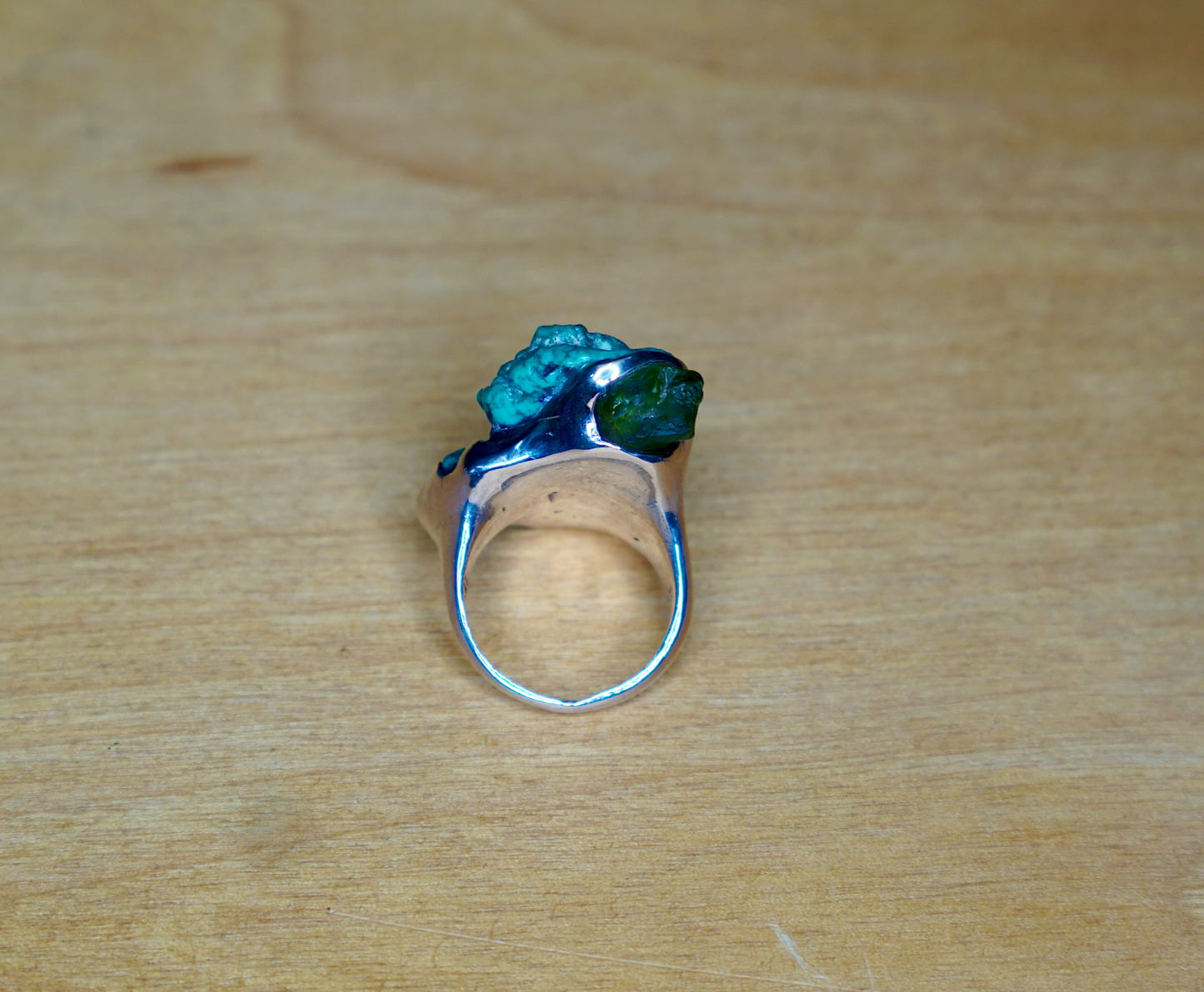 TURQUOISE & CITRINE RING