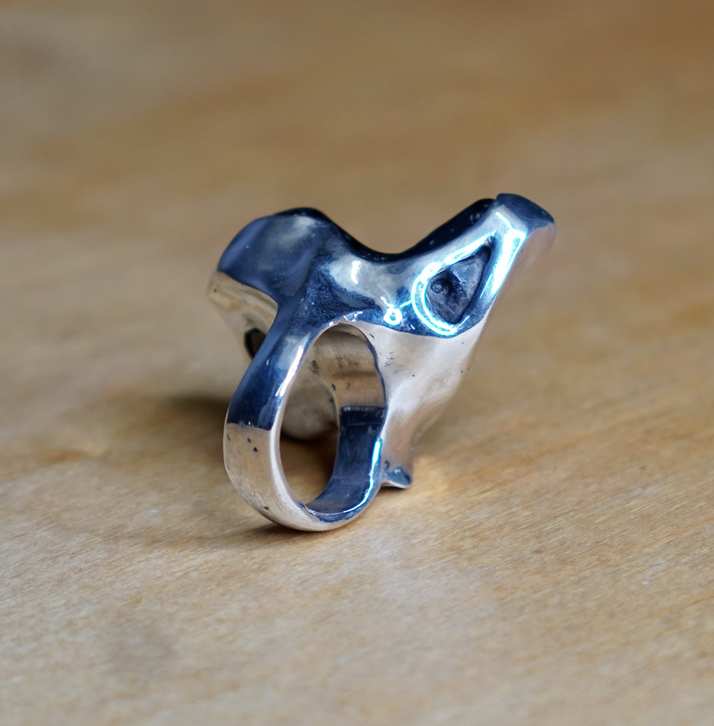 BLACK OBSIDIAN RING