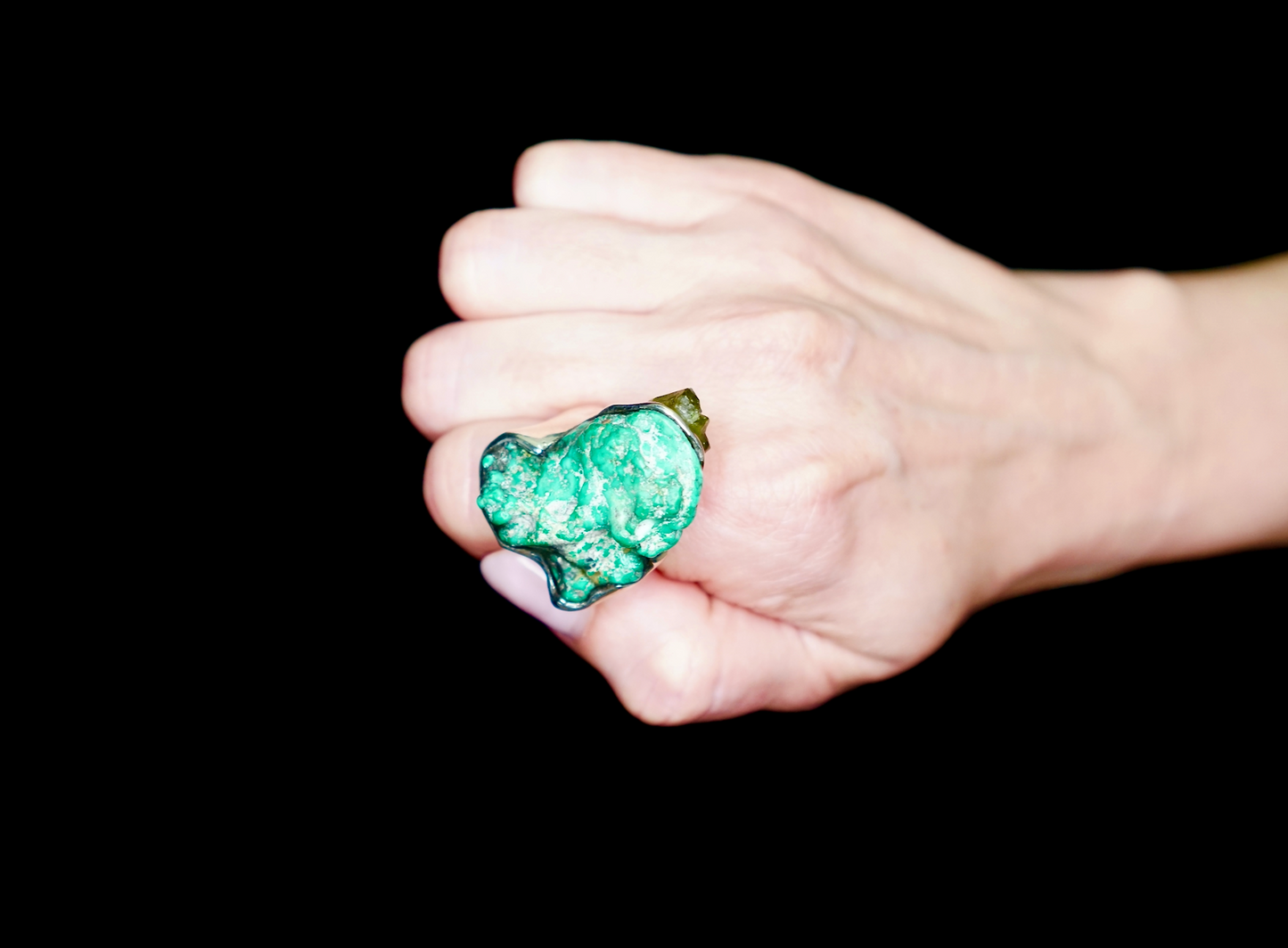 TURQUOISE & CITRINE RING