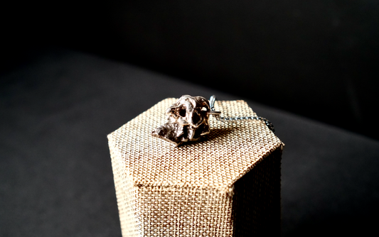 METEORITE SKULL PENDANT